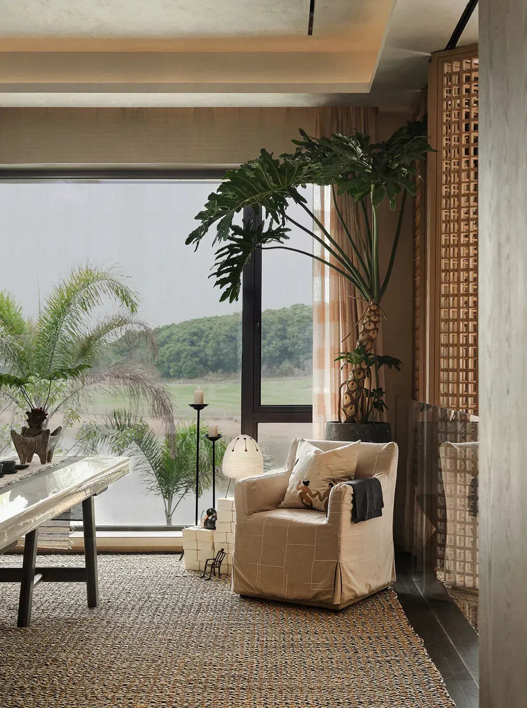 378㎡临湖别墅，这才是东方美学的天花板！-47