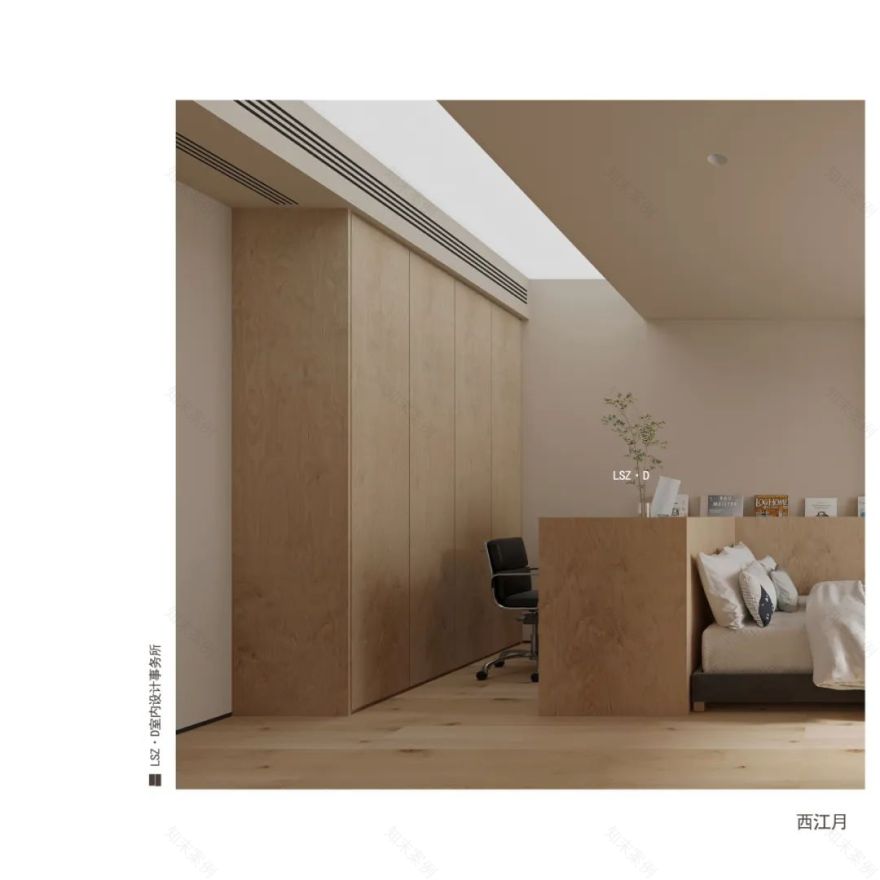 现代复古的百捷御府闲居设计丨LSZ·D 室内设计事务所-0