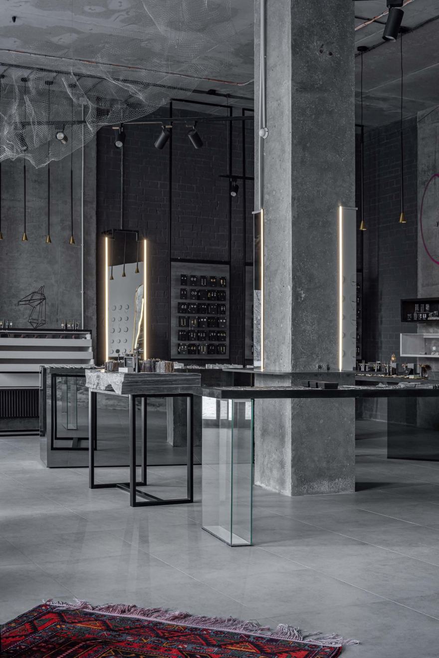 ACSY 珠宝店丨俄罗斯车里雅宾斯克丨米开朗基罗设计工作室-17