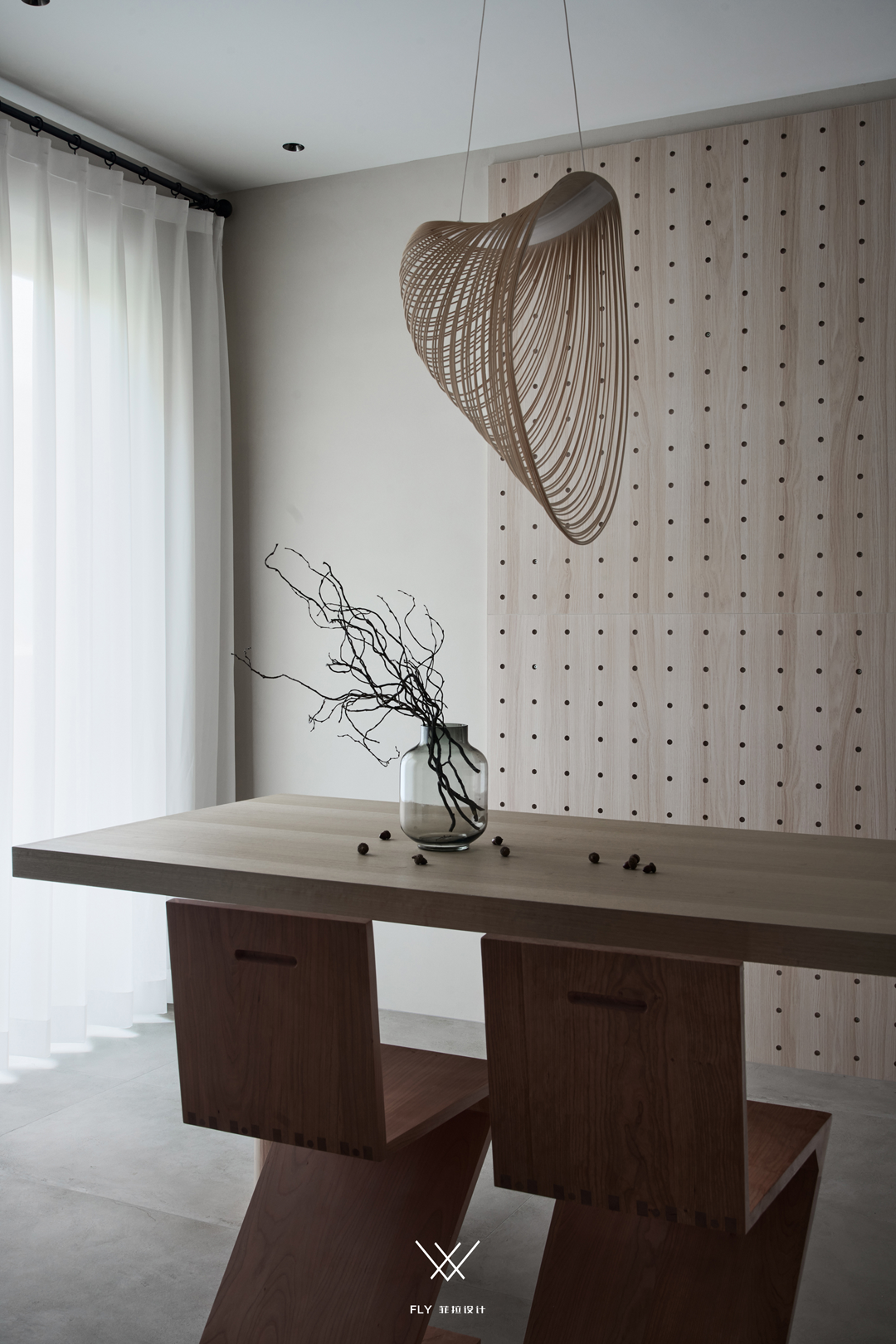 浙江杭州「万家星城」三室两厅现代侘寂空间设计丨中国杭州丨菲拉设计-74