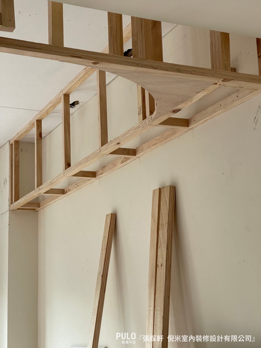 台中4层楼极简灰白色调透天居家装潢丨中国台中丨倪米室内装修设计有限公司-35