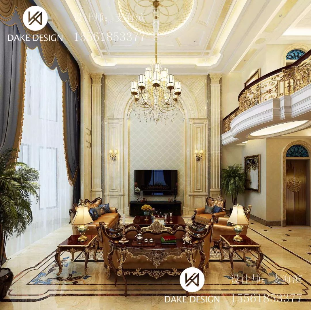 汇锦庄园 950㎡现代欧式别墅 | 古典与未来的完美交织-23