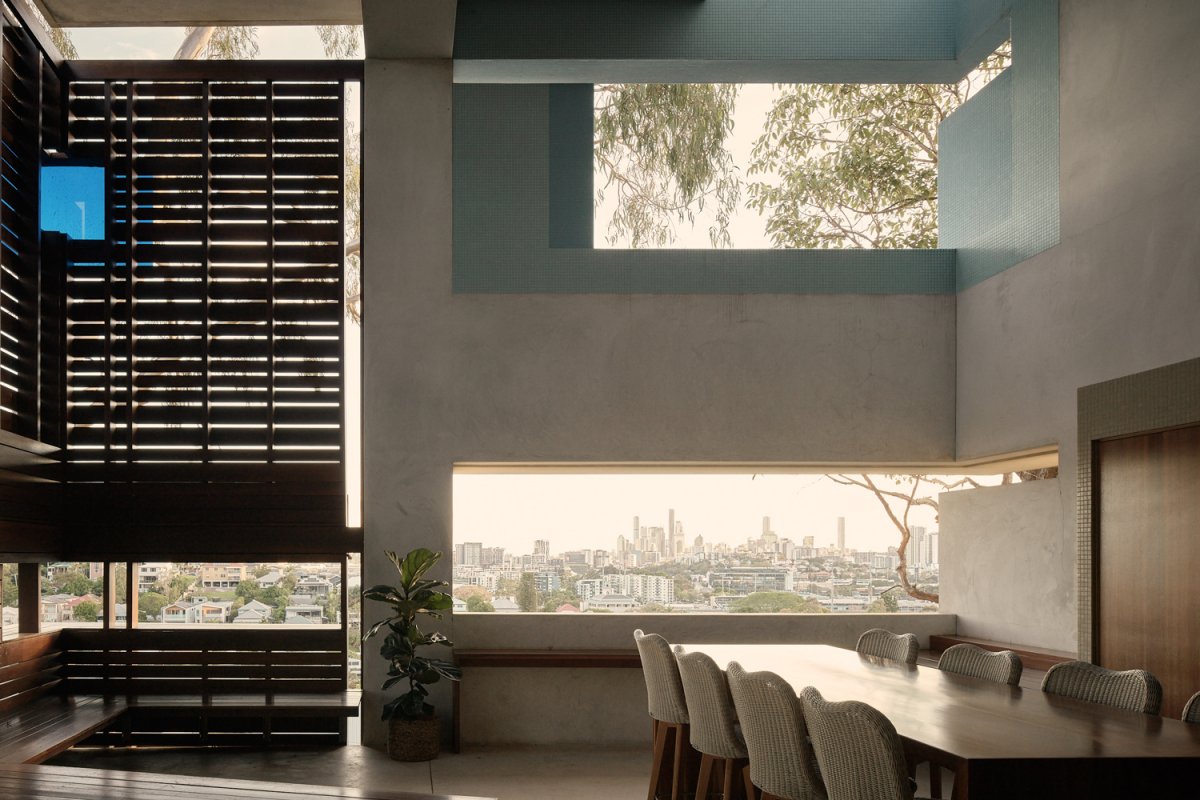 布里斯班山坡上的宁静花园 · N House丨PartnersHill-18