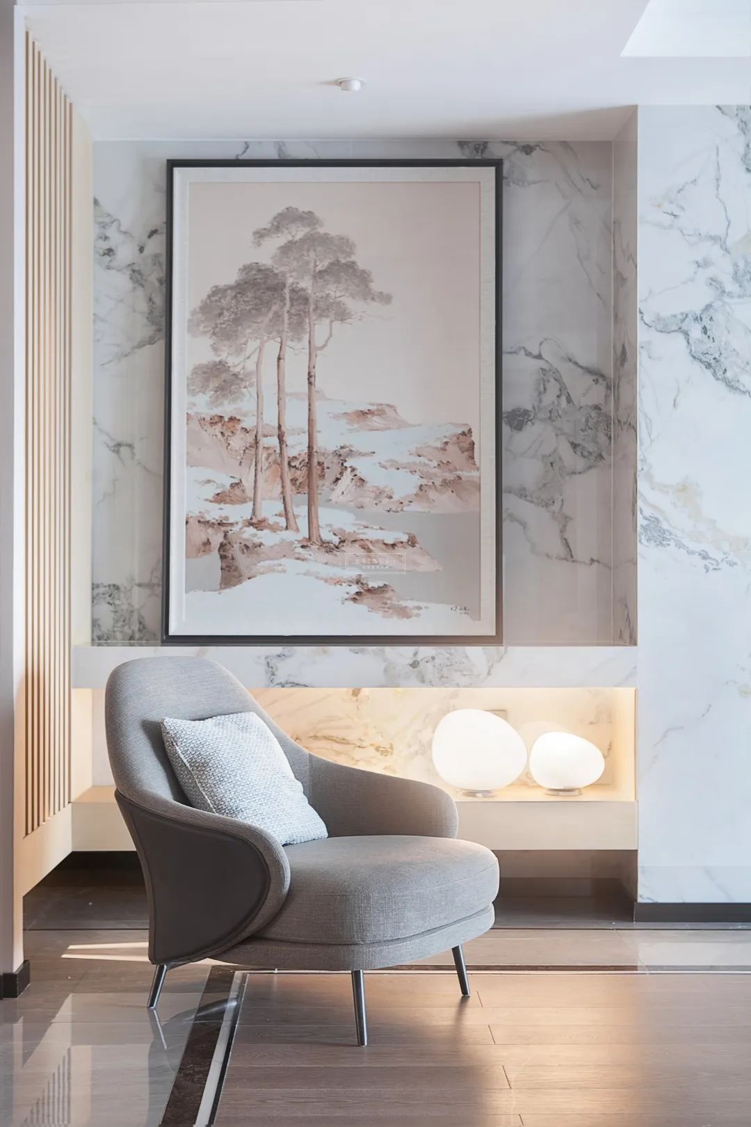 现代简约世博首岸别墅丨紫苹果国际设计-39