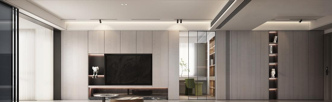 现代风格小三房，精致生活的艺术呈现-2