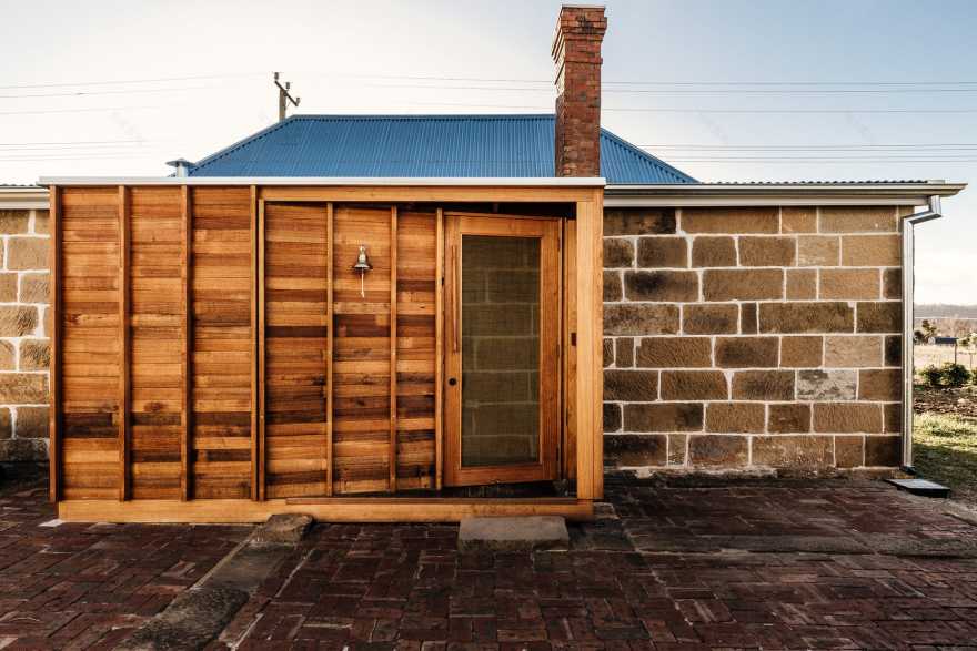 Tasmania 百年乔治亚风格小屋的现代复兴-22