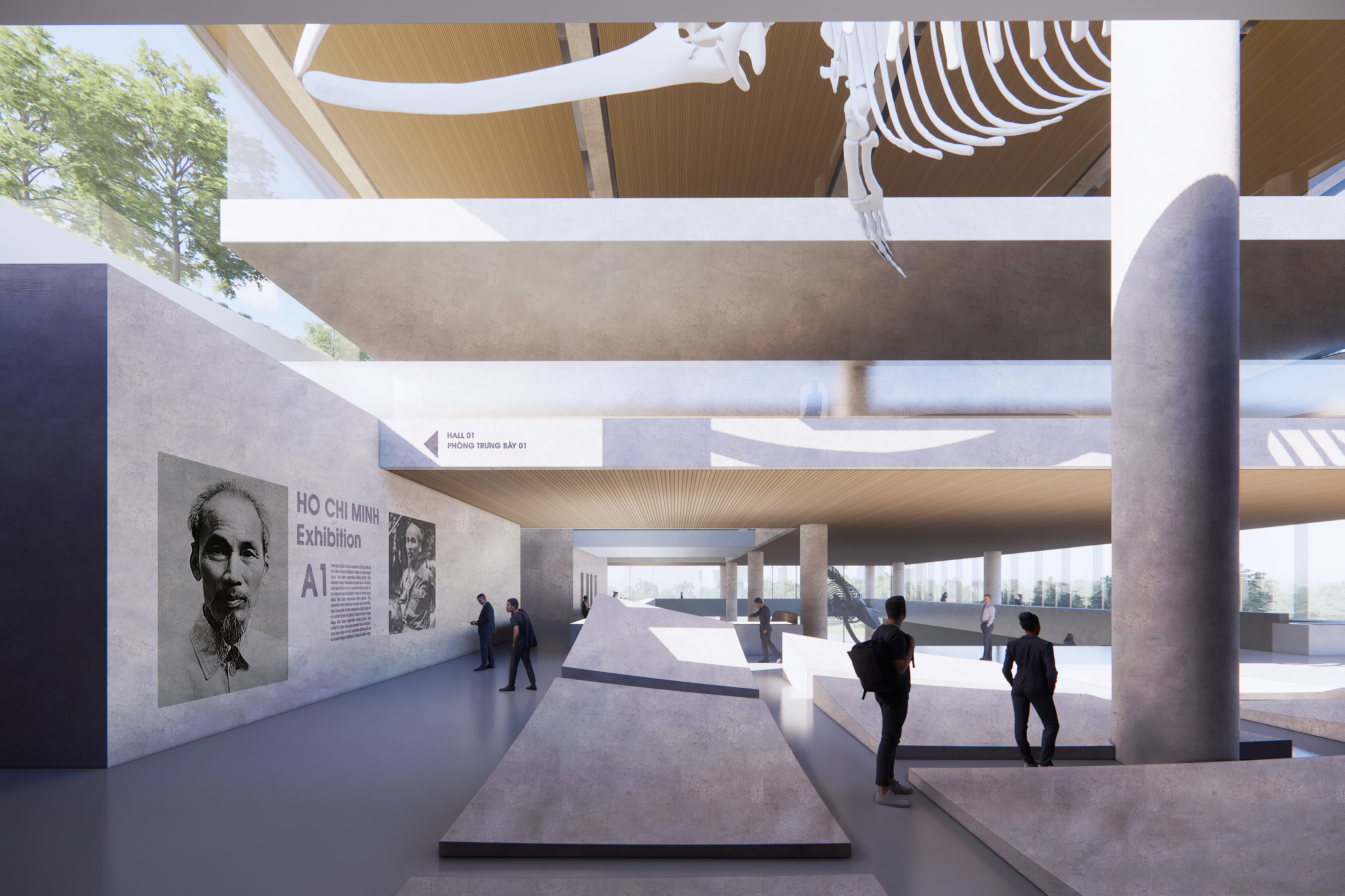 越南平定绿色波浪博物馆丨lequangarchitects-25