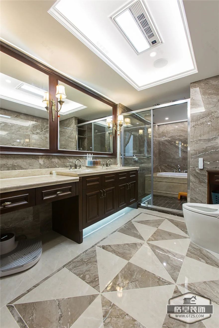 美式风情演绎,打造休闲浪漫生活空间丨格堂装饰-50