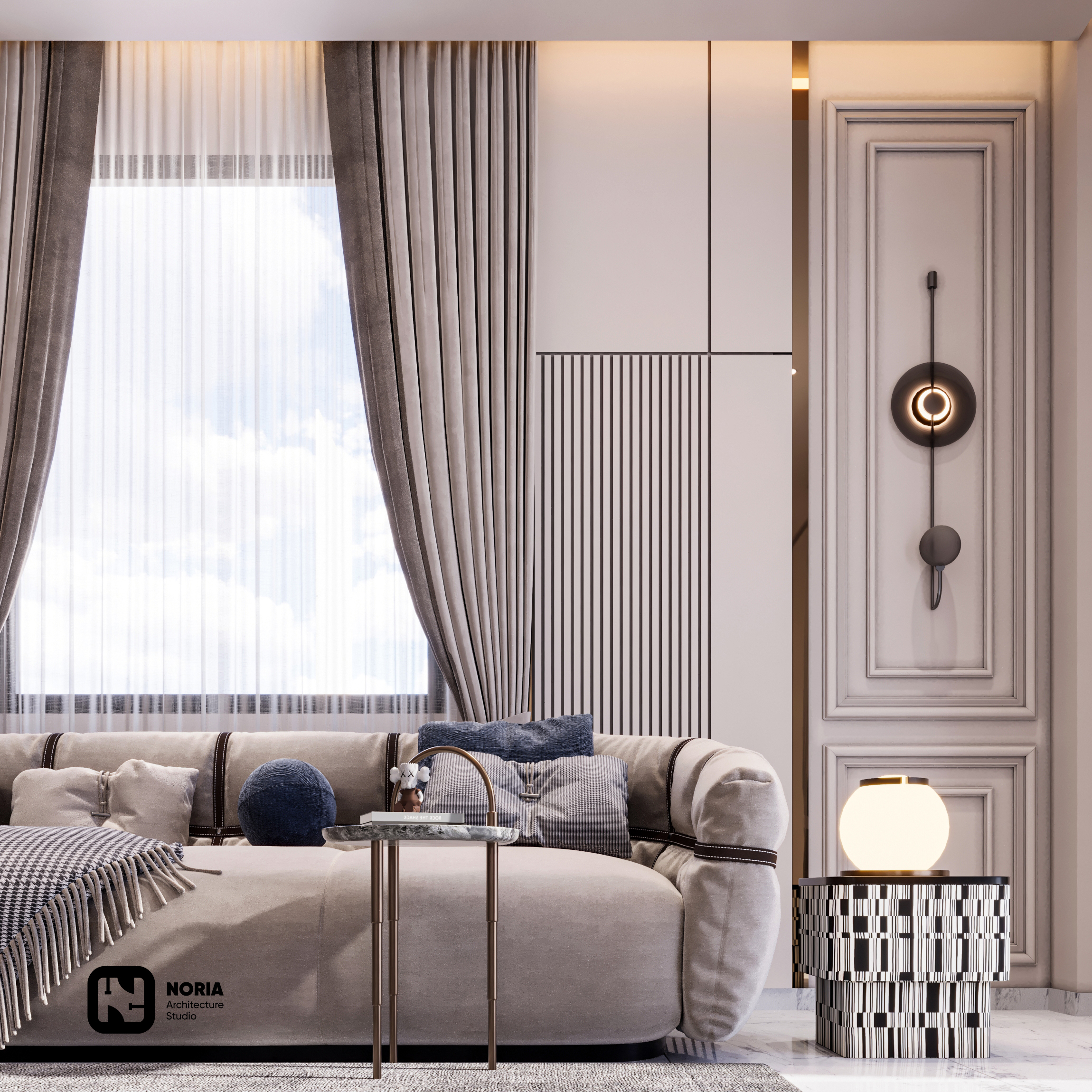 杜普尔别墅接待厅丨沙特阿拉伯-15