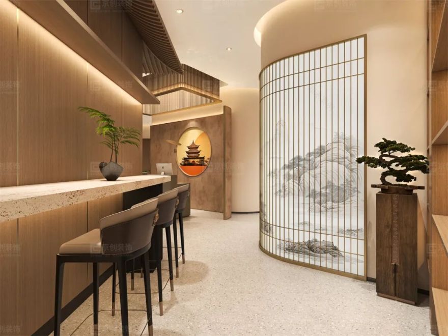 500㎡中式养生馆,领略静谧禅境丨中国无锡丨深圳京创装饰集团-23
