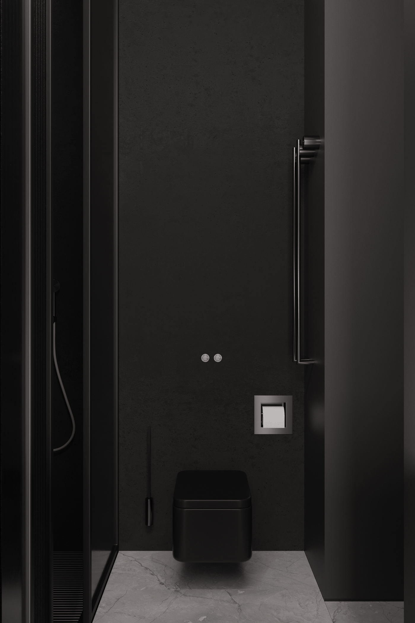 高级灰色系小空间公寓-31