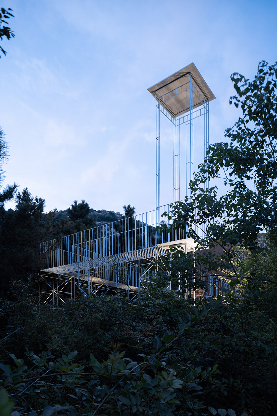 日照思想游园 – 物外剧场与逍遥阁丨中国日照丨孔祥伟工作室-38