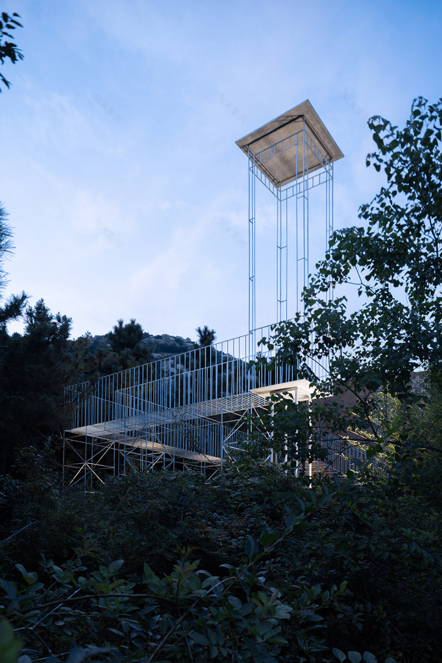 日照思想游园 – 物外剧场与逍遥阁丨中国日照丨孔祥伟工作室-38