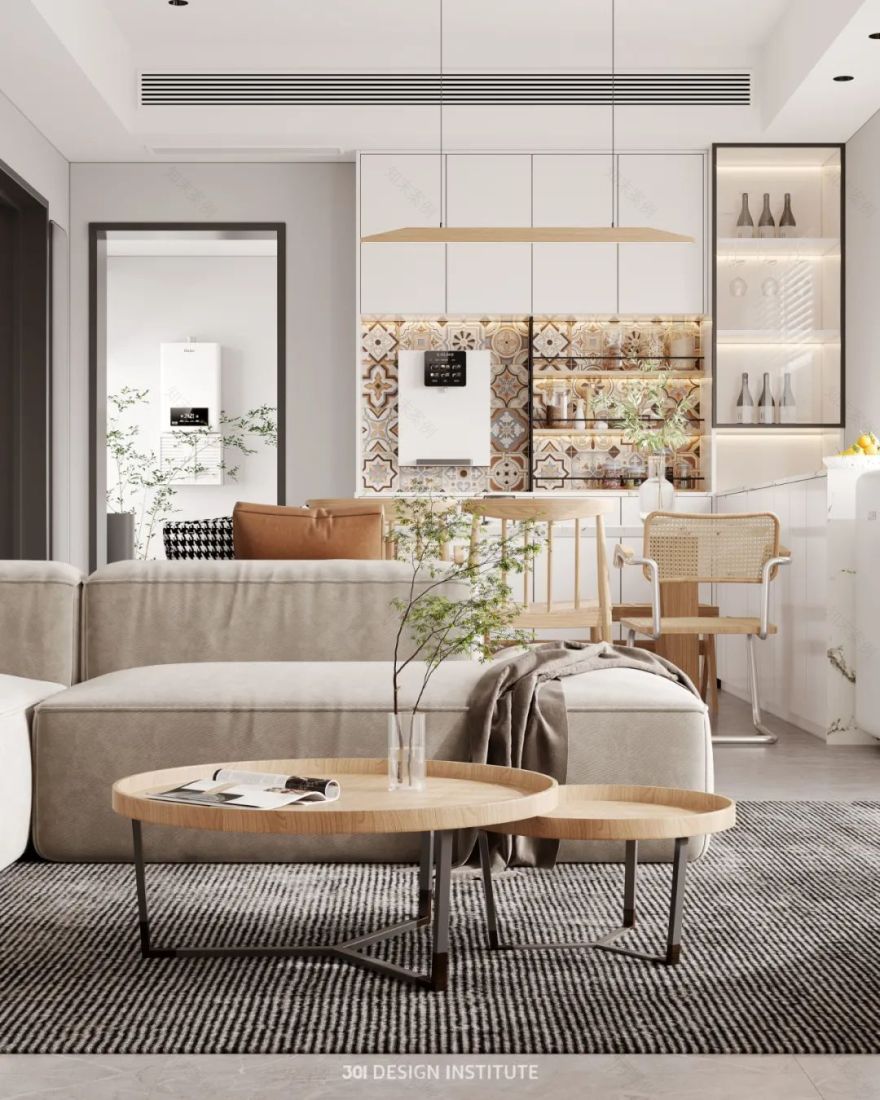 广州海珠区 128㎡现代简约之家丨中国广州丨301 设计研究所-21