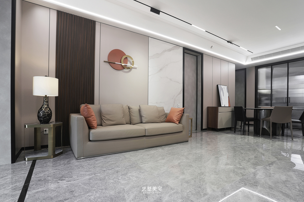 140㎡高级轻奢风实景落地-10
