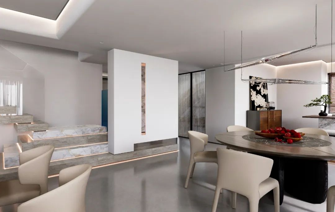 阳光紫郡 · 浪漫轻奢的玻璃糖块空间丨中国成都丨集辰创意空间设计-9