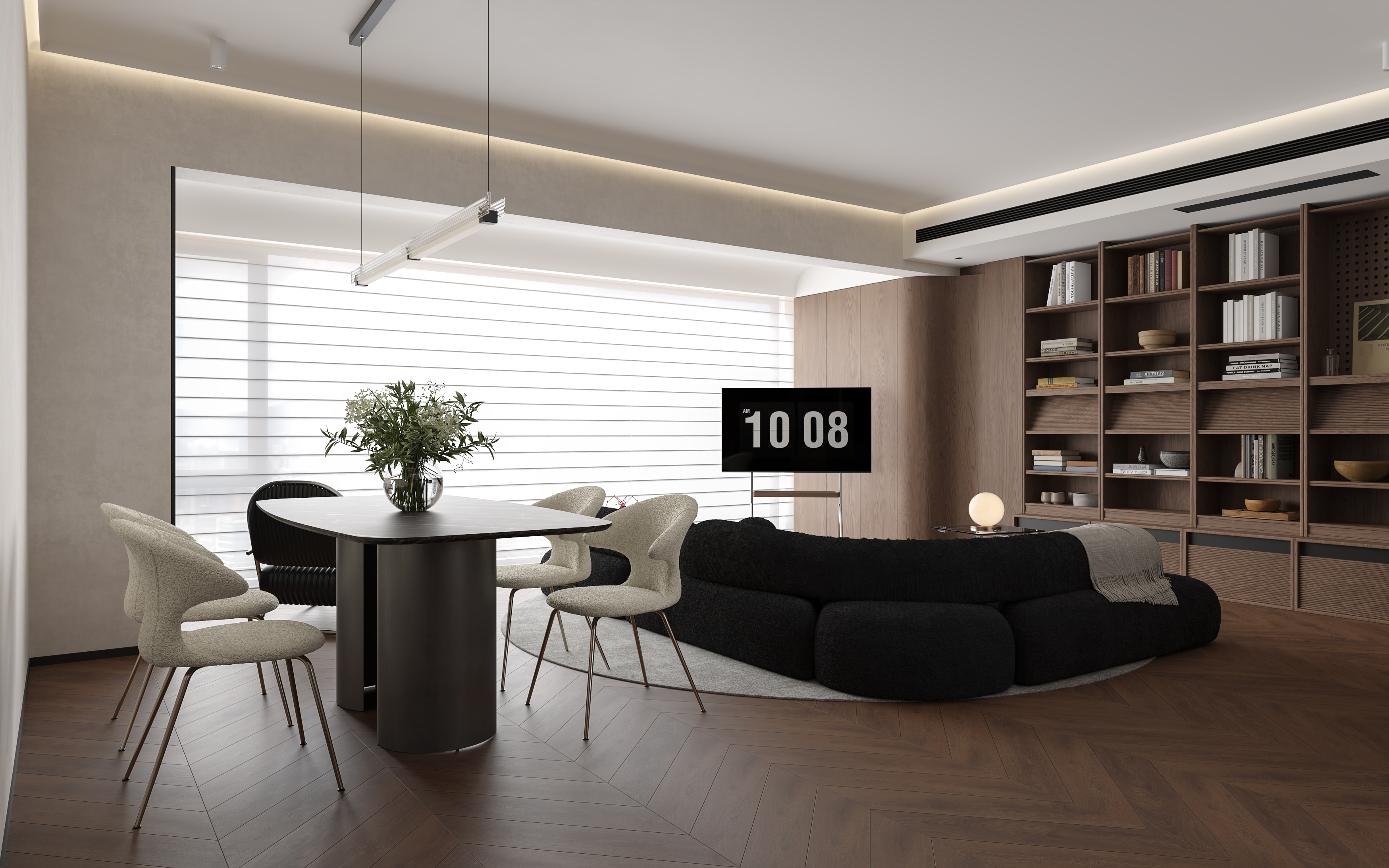 现代中古效果图表现-7