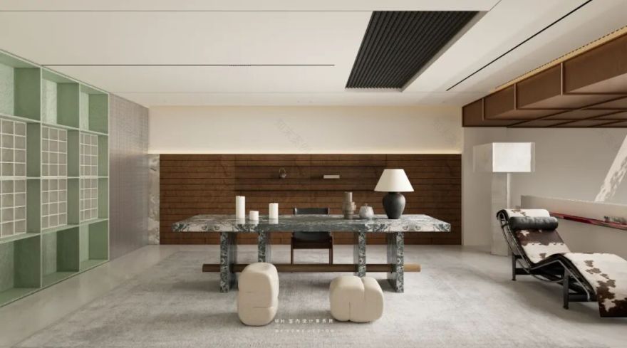 【首发】MH设计新作:自由·归属▏当代豪宅的极简艺术,让生活更有腔调-6