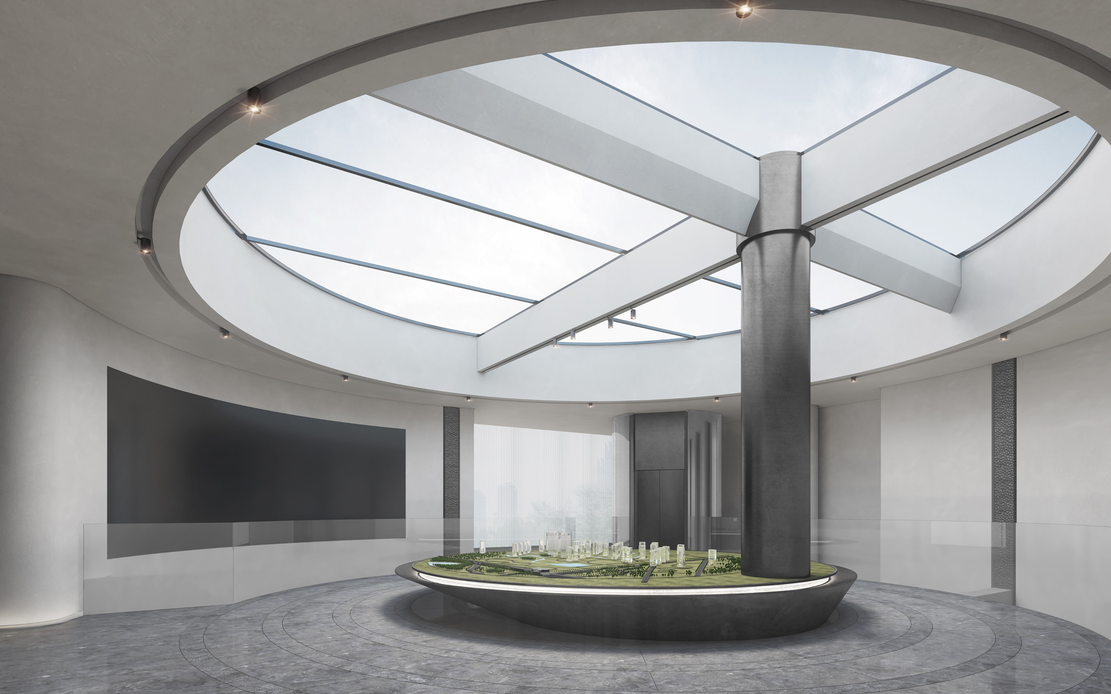 中实紫宸书院售楼处&样板间丨蒙古丨北京靳朝晖设计有限公司-45