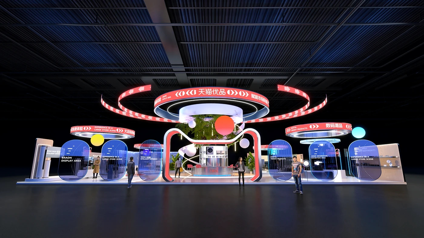 智能家居美陈 | 打造梦想中的科技感家居美陈馆-5