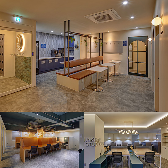 首尔 80 平清新简约工作室-1