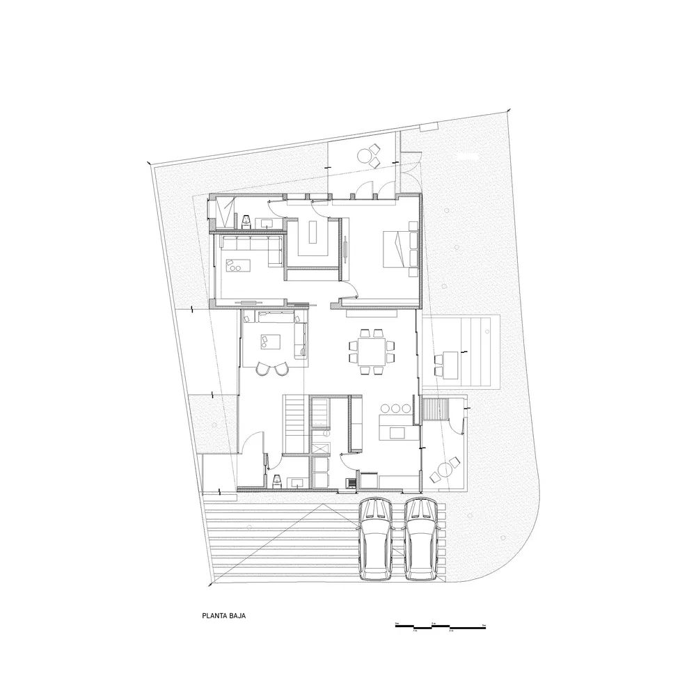 双层叠加的郊区住宅 | 开放性与隐私的完美结合-30
