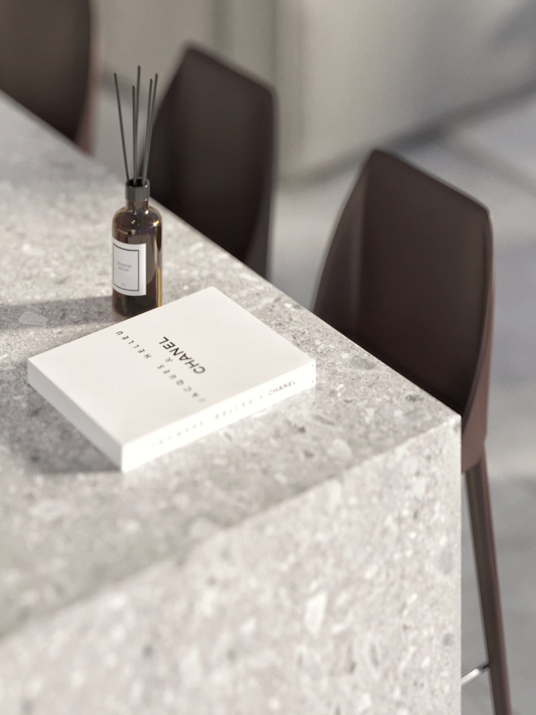 泰国芭提雅别墅客厅,厨房及餐厅翻新设计丨Katerina Perez de Tagle-9