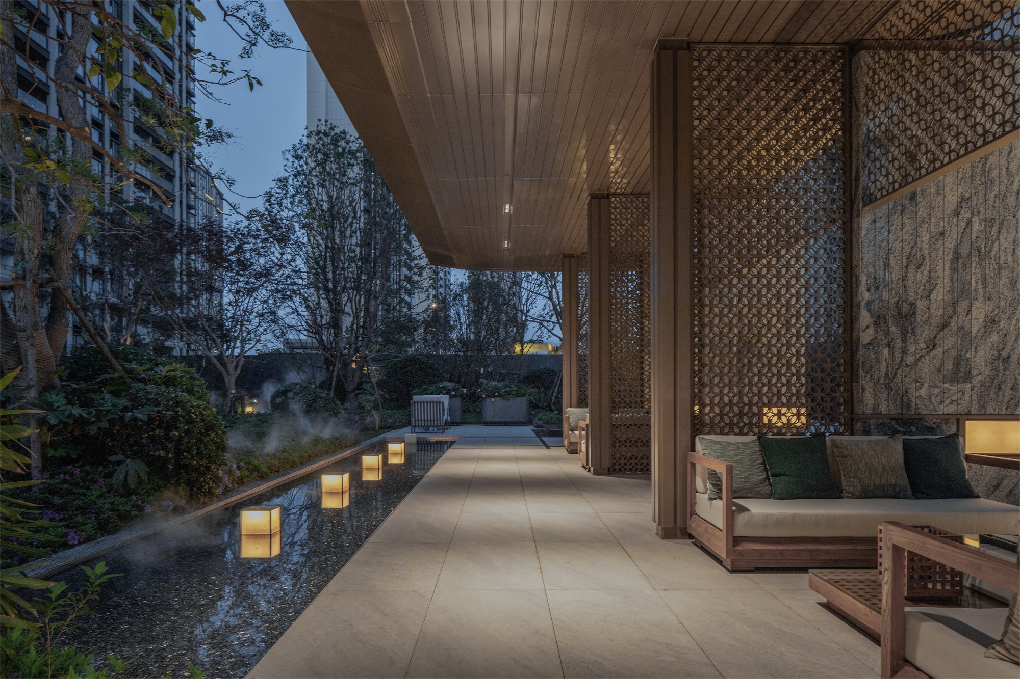 华发无锡中央首府 · 江南海派· 奢藏花园丨中国无锡丨广亩景观-50