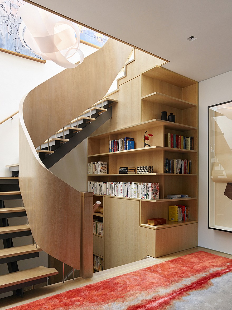 布鲁克林历史区 19 世纪联排别墅现代改造-12