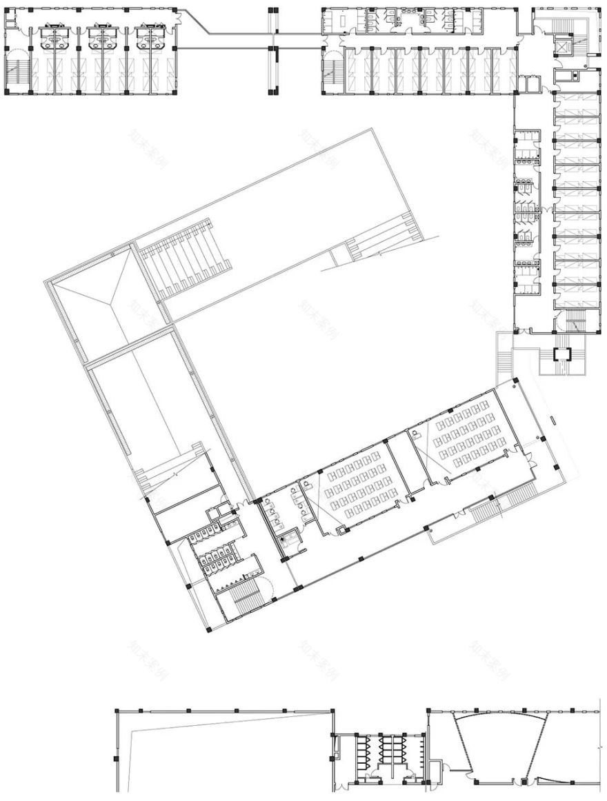 乐清育英寄宿学校 | 螺旋体建筑的丰富空间与创新教育理念-54