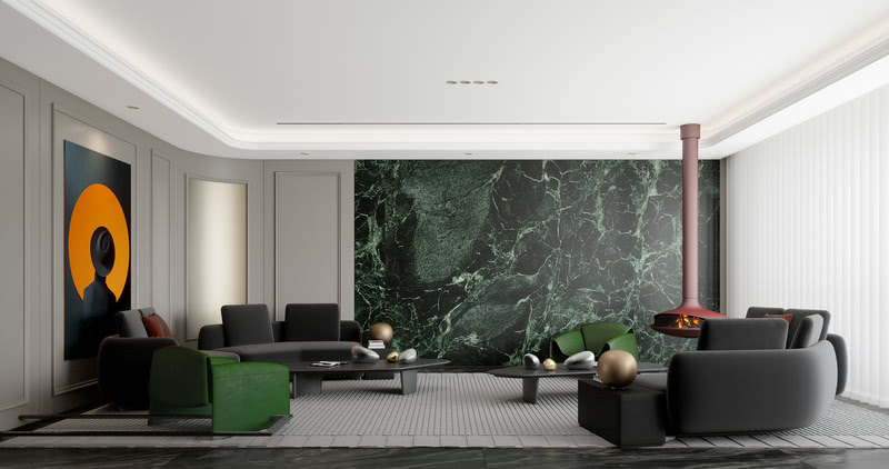 绿地·达沃斯公馆海景大平层设计丨菲律宾达沃-23