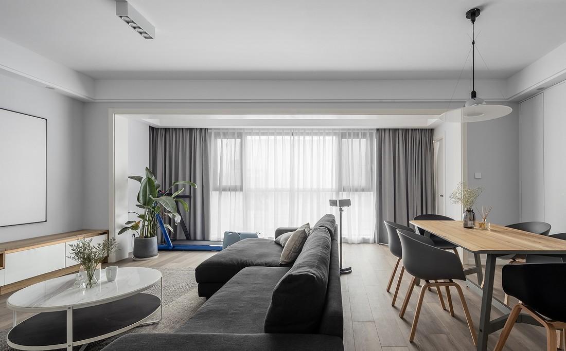 喜屋设计|| 念白 | 温暖简约,打造家庭空间-9