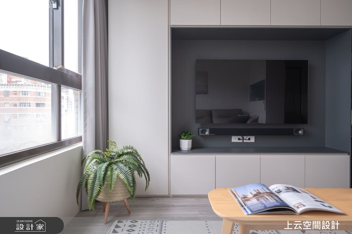 上云·恬悅心居·簡約風·20坪設計案例丨上云空間設計-15