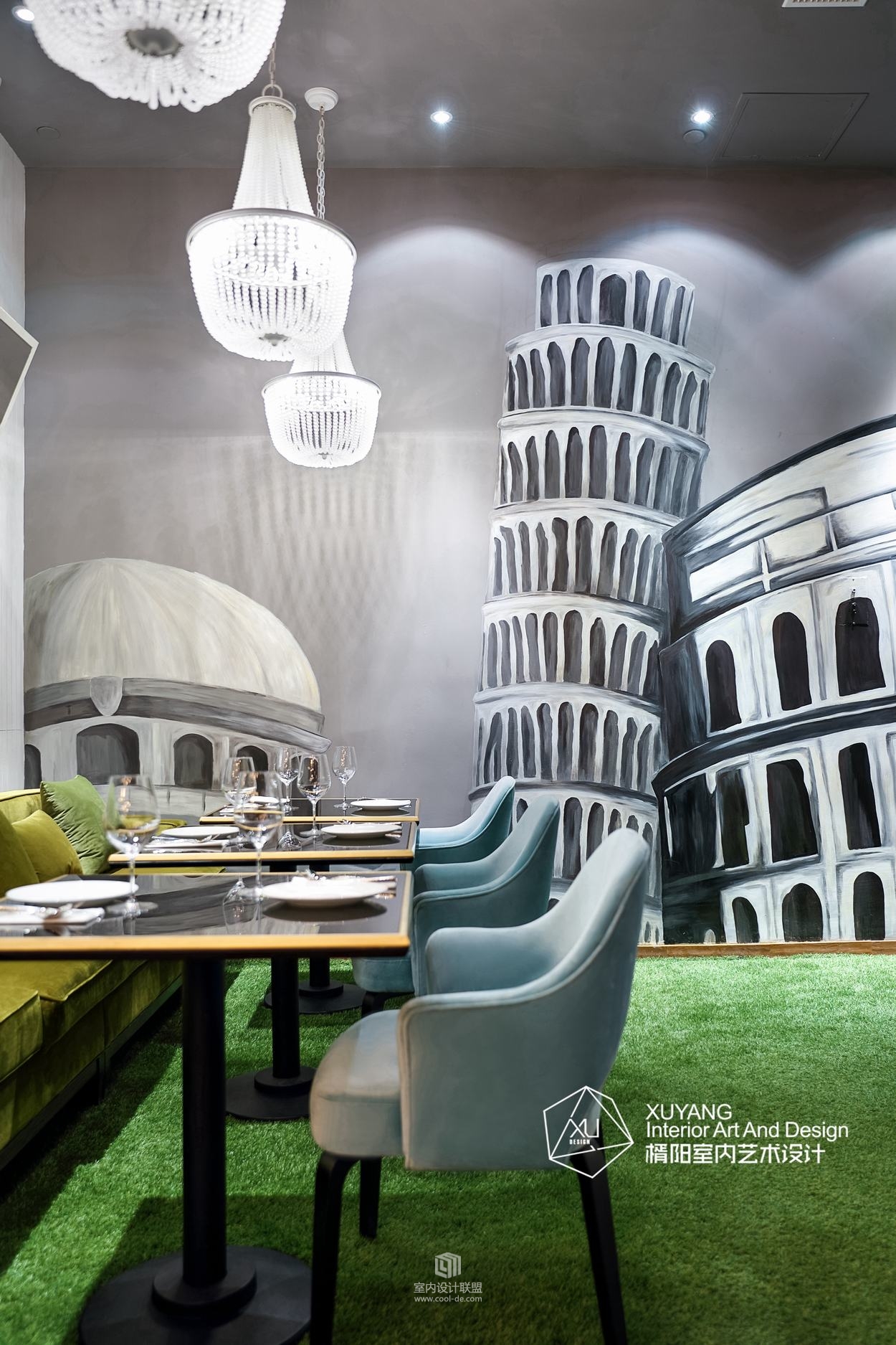 楈阳设计--拿破仑全日制西餐厅-9