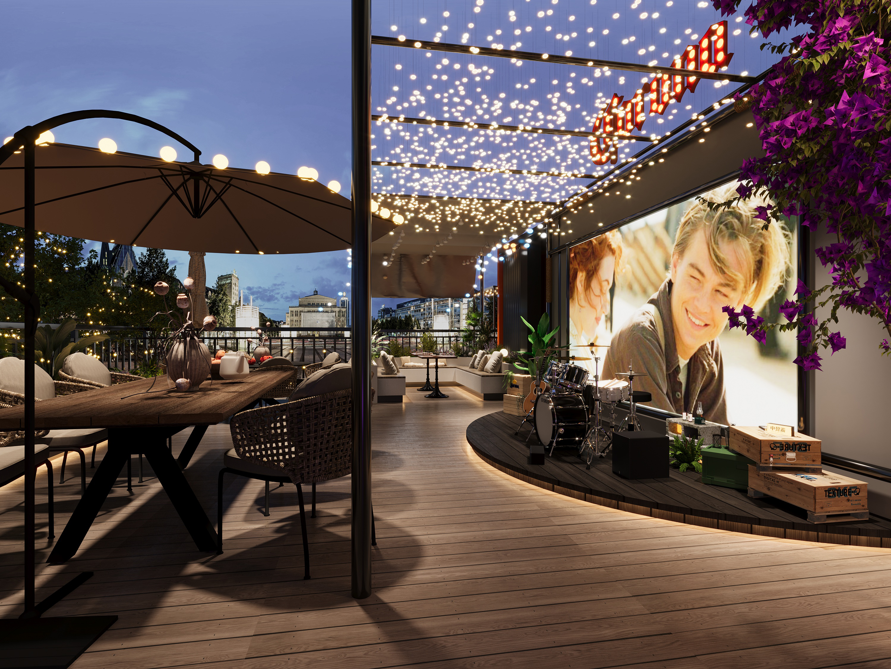 集装箱露营风夜市设计-10