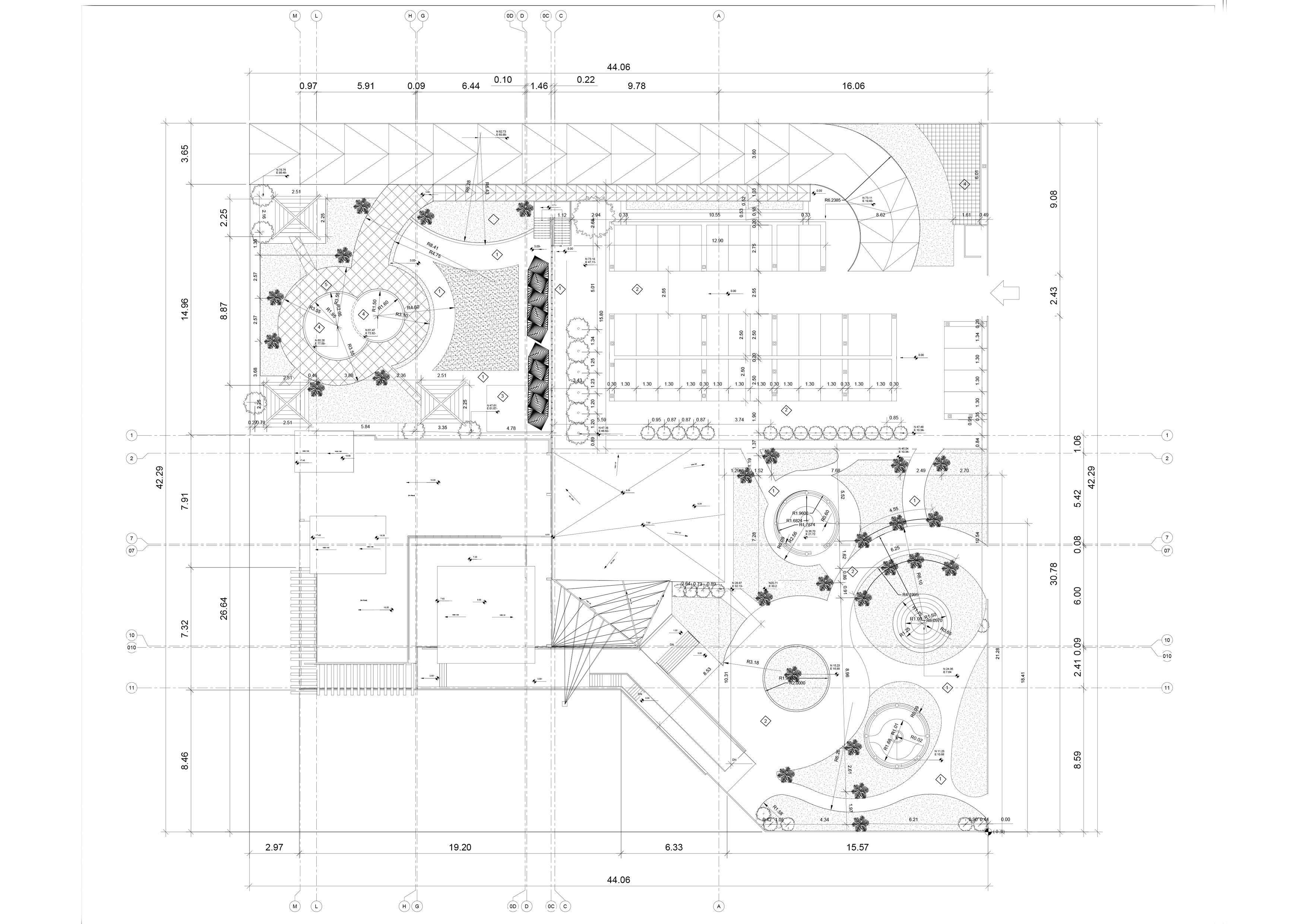 俱乐部会所项目丨埃及开罗丨Revit Architecture-9