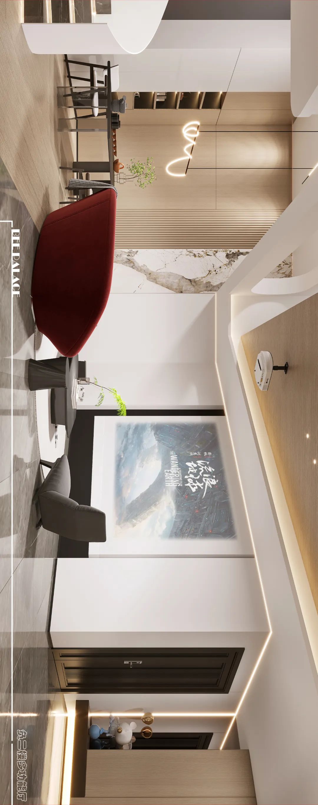 未明确提及单一项目名称,包含众多家装和工装项目丨中国北京丨安徽省蜂宿艺术设计有限公司-123