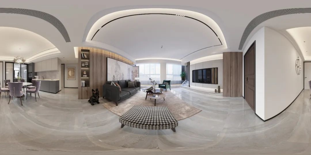 现代简约风格的艺术生活空间丨中国台州丨品东装饰-104