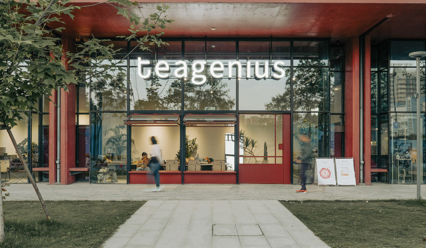 Teagenius新茶饮杭钢遗址公园店丨中国杭州丨微筑设计工作室(Microcosm_Arc Studio)-5