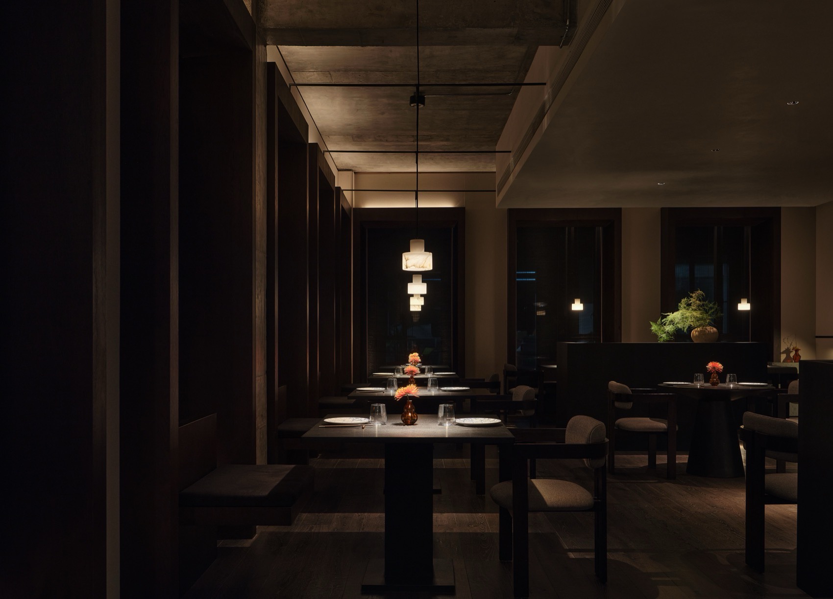 “照青苔”中餐厅丨中国杭州丨八荒设计团队-5