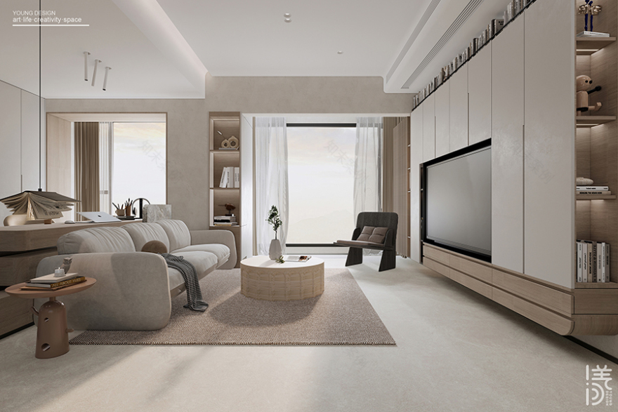 深铁懿府现代原木风格家居设计丨中国深圳丨深圳漾空间设计有限公司-10