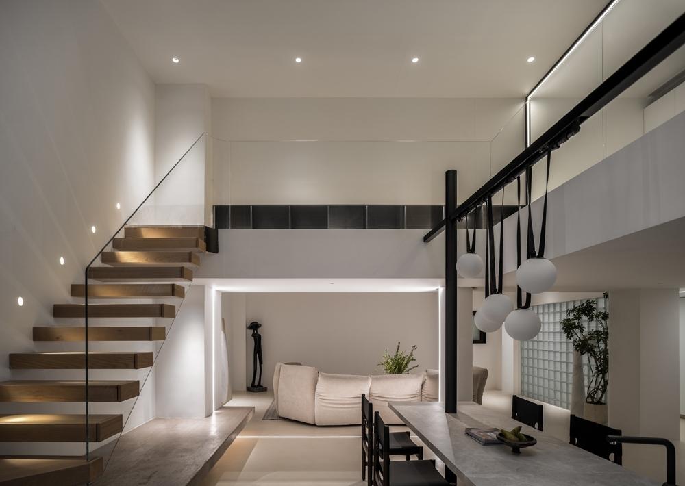 350㎡别墅简约白与原木经典搭配丨中国上海-65