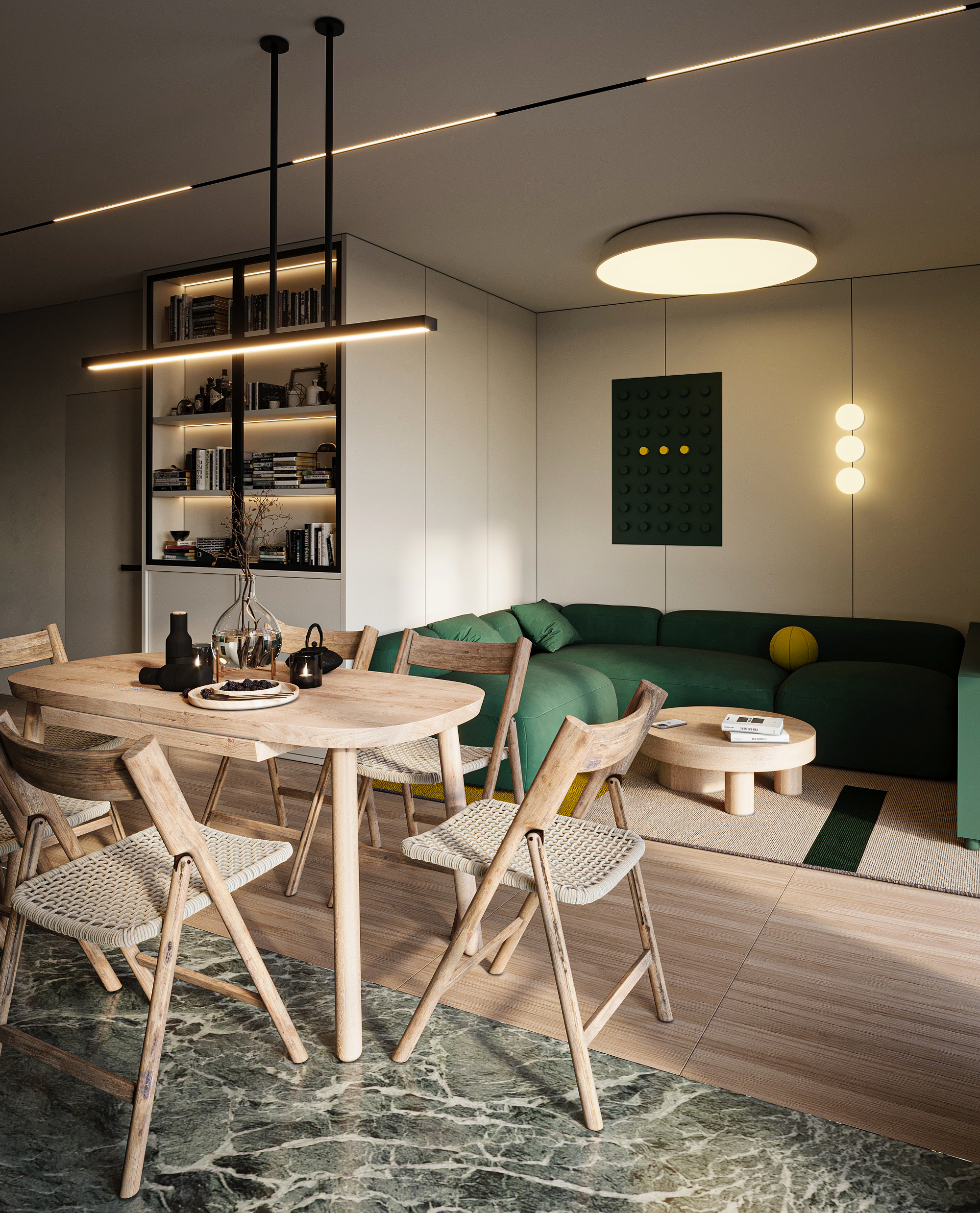 基辅公寓设计丨乌克兰基辅丨Yurii Sushko-5