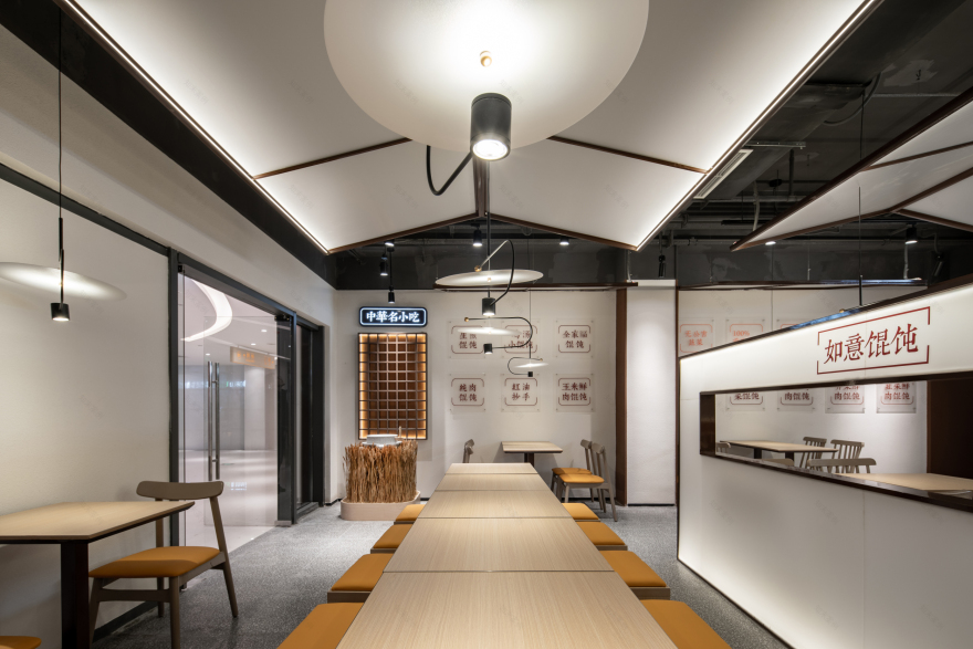 苏州“如意馄饨”万科美好荟店,第五代餐饮空间设计亮点-29