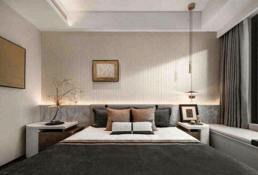 龙湖·合肥亚伦央璟颂样板间丨中国合肥丨上海华帛室内设计有限公司,为上设计-49