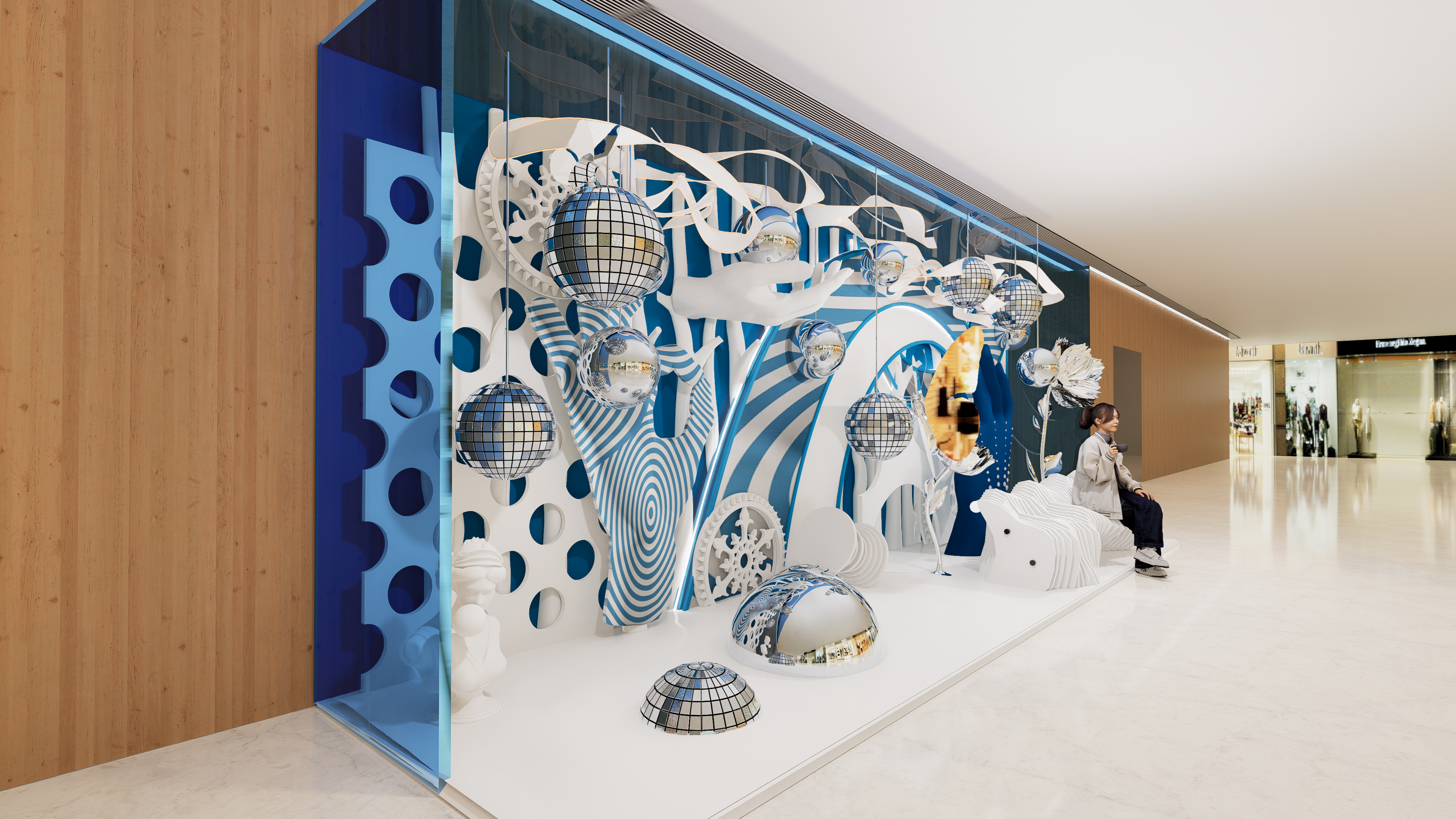 商场过道空间装饰-19