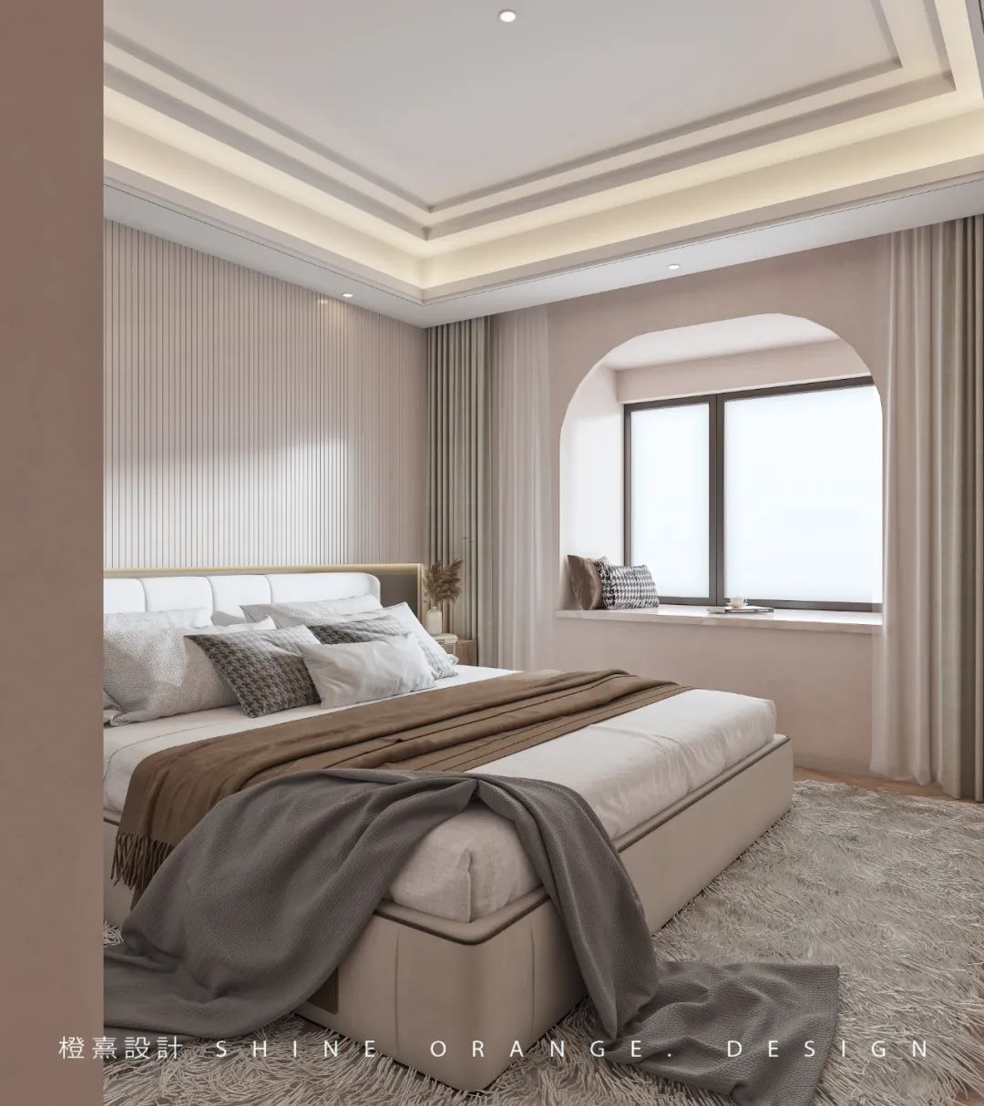 现代简约北欧风,宁波橙熹设计打造温馨家居-64