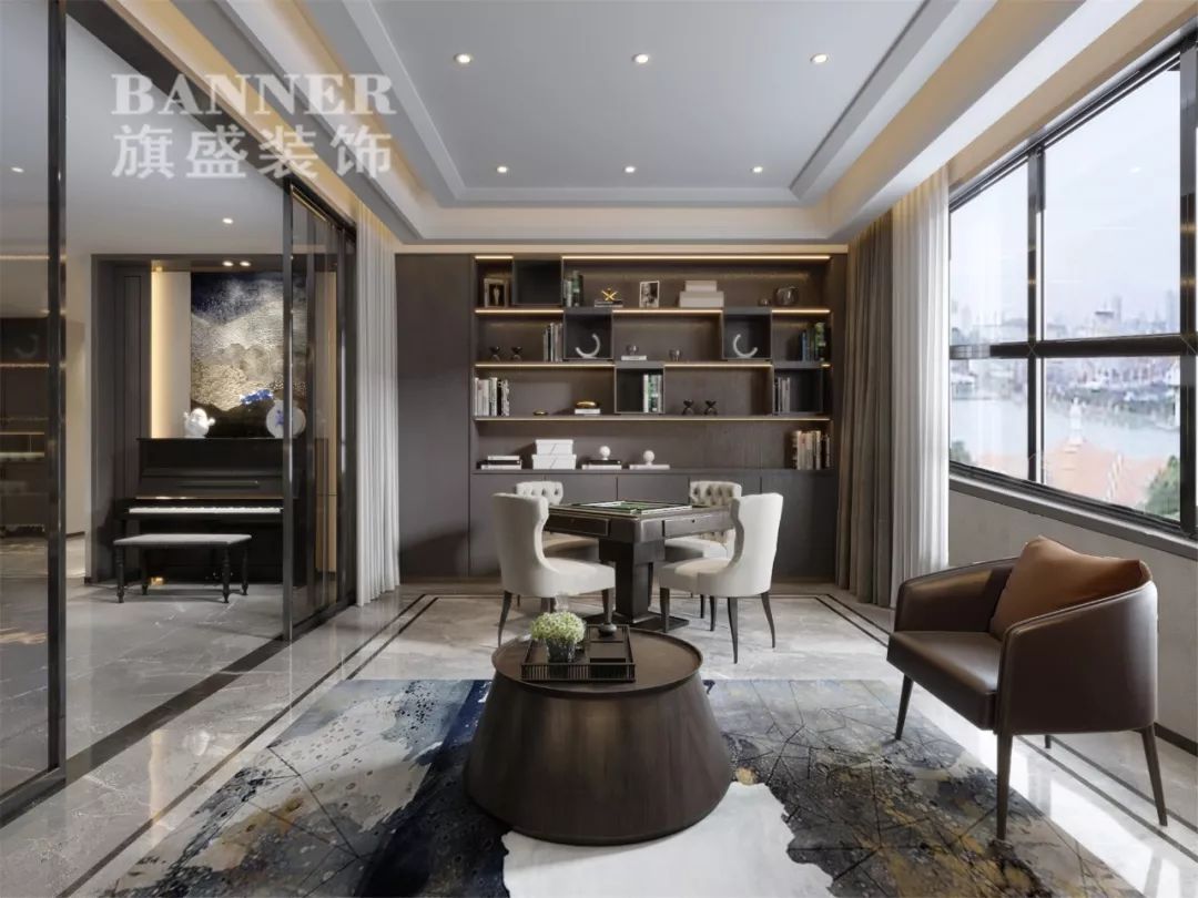 现代风格家居，打造 339㎡多功能空间-54