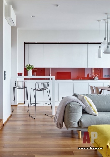 莫斯科3室公寓的斯堪的纳维亚风格设计丨俄罗斯莫斯科丨Domestic Studio-23