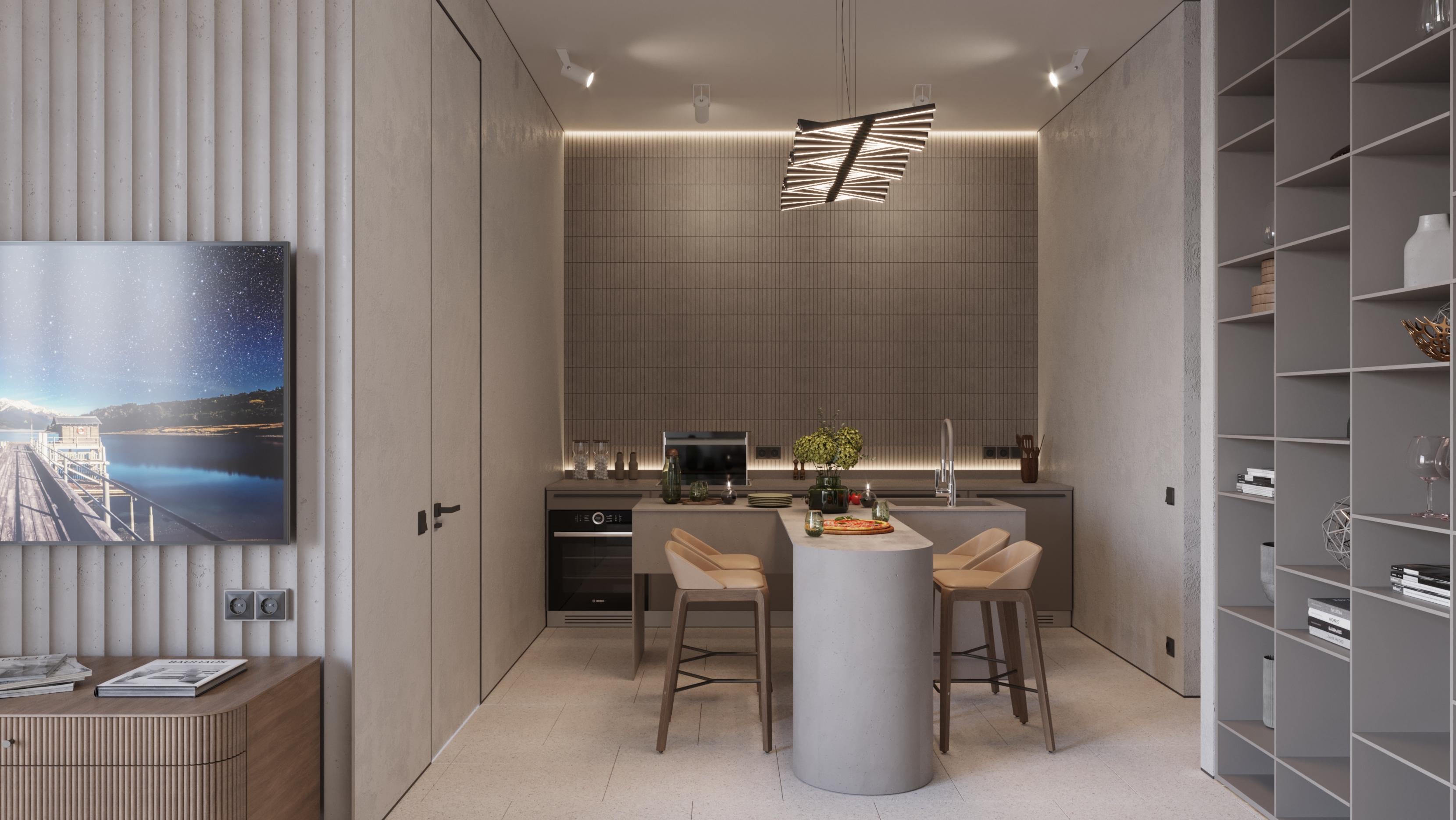 Проект квартири 65.00 м² ЖК River Stone-3